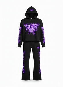 Conjunto Deportivo Informal para Hombre con Puños Acanalados, Transpirable, de Dos Piezas, para Gimnasio, Fitness y Entrenamiento, para la Temporada de Otoño - Product Image 2