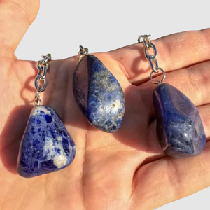 Porte-clés en cristal de sodalite de haute qualité, pierre naturelle, cadeau pour femme, vente en gros - Product Image 2
