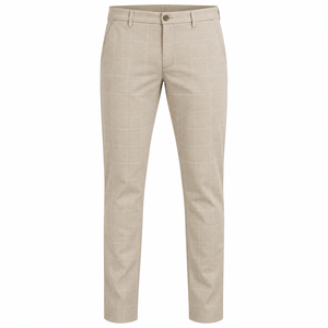 High Waist <b>Men's</b> Chino Pants Straight Fit Comfortable Soft Cotton <b>Joggers</b> for Casual Urban Style - Product Image 3