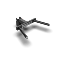 Accesorio de Barra en V Ajustable y Cómodo de Acero QDBA27 de Qli Fitness Equipment para Soporte de Sentadillas - Equipo con Capacidad de Carga de 300 kg
