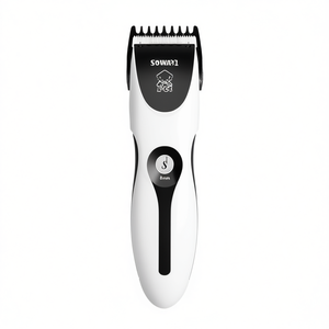 เครื่องตัดขนสุนัข S&N ขนาด 8 มม. ใบมีดปรับได้ ทำจากพลาสติก ชาร์จไฟได้ สำหรับสุนัขพันธุ์เล็ก - Product Image 2