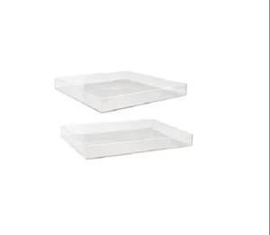 Plateau de service en acrylique personnalisé pour chambre d'hôtel, pour la présentation de nourriture, fruits, légumes, et comme plateau de service domestique, ou pour les articles de toilette et les plateaux à thé - Product Image 4