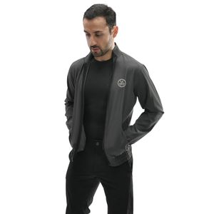 Sport <b>Jacket</b> <b>Light</b> Lightweight Athletic Running Training Zip-Up Windbreaker Activewear for Men & Women Outdoor Fitness Grey - Product Image 4