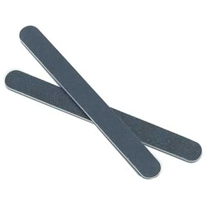 Stainless Steel Square Double Sided Nail <b>Files</b> Anti-Slip Handle Professional Manicure Pedicure Tool Leather <b>Case</b> Premium Quality - Product Image 6