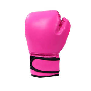 Guantes de Boxeo Rosa Intenso para Niña, con Logotipo Personalizado, para Entrenamiento, Sparring, Fitness, Cardio, Kickboxing, MMA, y para el Saco de Boxeo - Product Image 2
