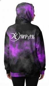 เสื้อฮู้ดดี้โอเวอร์ไซส์สไตล์ลำลองสุดเทรนดี้ พิมพ์ลายแบบซับลิเมชั่นเต็มตัว ออกแบบมาเพื่อสตรีทแวร์แนวเมือง - Product Image 2