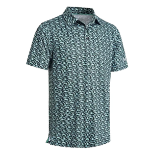 Camisetas de Golf de Verano de Alta Calidad para Hombre, Tejidas, Impresas en 3D, Transpirables y de Secado Rápido, en Poliéster - Product Image 4