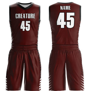 Uniforme de Baloncesto Sublimado Personalizado Hecho en Pakistán, Unisex, Sin Mangas, Anti-UV, Antibacteriano, 100% Poliéster Malla, Tallas Grandes - Product Image 1