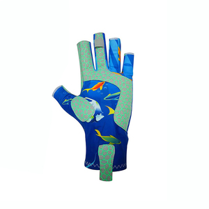 Guantes de pesca transpirables y flexibles diseñados para máxima comodidad y agarre, perfectos para viajes de pesca en climas cálidos. - Product Image 4