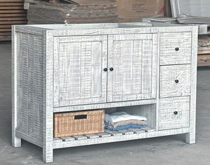 Meuble-lavabo de 36 pouces 224 pour salle de bain Produit naturel KD Furniture, finition à base d'eau non toxique, construction solide - Product Image 3