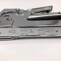 Pistolet à clous de charpente robuste 3-en-1 GS JY821, calibre 18, pour clous de finition 6(1/4")-14mm(9/16"), qualité industrielle/bricolage, manuel, garantie 1 an, chromé argenté