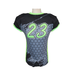 Elite American Football Jerseys Custom Teamwear Quick Dry Sublimated Training Jersey Performance American Football Jersey - Product Image 2