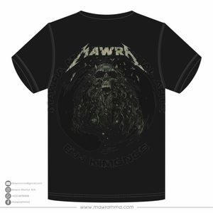 Custom <b>Men</b> Oversized Streetwear Graphic T-Shirt High Quality Digital Print Gothic Skull Heavyweight <b>Black</b> Casual Cotton TShirt - Product Image 5
