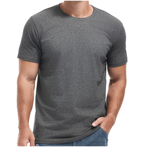 Camiseta Deportiva para Hombre, Antibacteriana, Resistente al Olor, de Secado Rápido, Transpirable, de Spandex/Poliéster, Corte Holgado, Absorbe el Sudor - Product Image 5