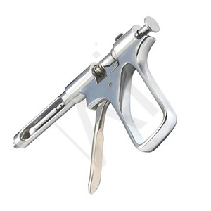Seringue d'aspiration dentaire en acier inoxydable Accuram, cartouche réutilisable, injecteur d'anesthésie, outil chirurgical dentaire - Product Image 4