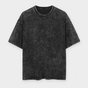 Camiseta Personalizada para Hombre, 240 GSM, Lavado Ácido, 100% Algodón, Cuello Redondo, Hombros Caídos, Estilo Vintage, Transpirable - Product Image 6