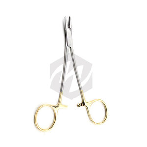 Derf Needle Holder Tungsten Carbide Surgical Medic Instruments Secure Needle <b>Grip</b> Stainless Steel <b>Control</b> Longevity - Product Image 3