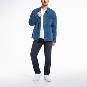 Manufacturer Top Quality Breathable And Quick Dry Men Stylish Denim Jacket Men Clothing Wear Men's Denim Jackets - Product Image 5