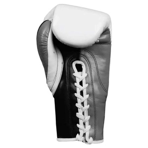 Gants d'entraînement professionnels MMA en cuir PU pour la boxe, gants de boxe personnalisés pour les salles de sport et les événements sportifs - Product Image 6