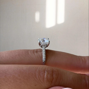 IGI Certified 2.70 Carat Lab Grown <b>Diamond</b> Engagement <b>Ring</b> for Women 14K 18K Gold Luxury Wedding Bridal Jewelry Gift - Product Image 4