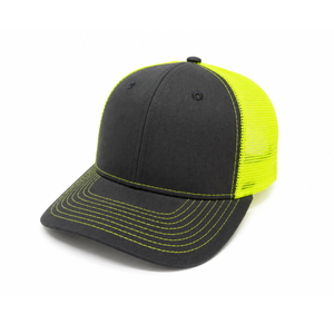Casquette Trucker à 6 Panneaux Colormix Personnalisée, Profil Moyen, Dos en Maille, Logo, Fermeture Snapback Ajustable, Casquette Décontractée pour Adultes - Product Image 1