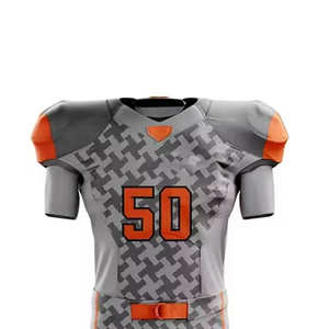 Uniforme de Fútbol Americano Personalizado al por Mayor 2026 de Alta Calidad para Jóvenes, Uniforme de Fútbol Americano para Hombre a Precio Razonable - Product Image 2