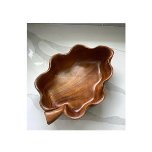 Cuenco de Madera Estilo Arca Real que Representa la Habilidad Artesanal con una Belleza Funcional para Generaciones - Product Image 5