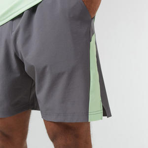 ชุดวิ่งออกกำลังกายผู้ชาย เสื้อยืดและกางเกงขาสั้น ระบายอากาศได้ดี ชุดกีฬา 2 ชิ้น ชุดออกกำลังกายฤดูร้อน ชุดฝึกซ้อม ผ้าฝ้าย ชุดคู่สำหรับผู้ชาย - Product Image 6