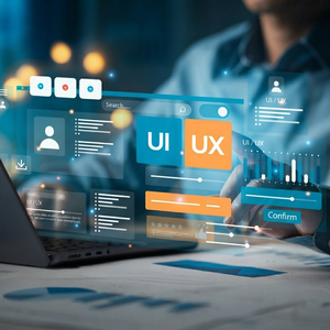 บริการออกแบบเว็บไซต์ UI UX ระดับมืออาชีพ: การวิจัยผู้ใช้ การสร้างโครงร่าง การสร้างต้นแบบ และอินเทอร์เฟซภาพแบบตอบสนองได้ - Product Image 1