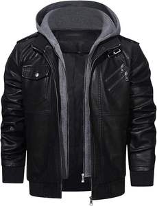 Custom Leather <b>Jacket</b> Manufacturer Genuine Leather <b>Biker</b> <b>Jacket</b> Men’s Leather <b>Jackets</b> Wholesale OEM Leather <b>Jacket</b> Supplier - Product Image 2