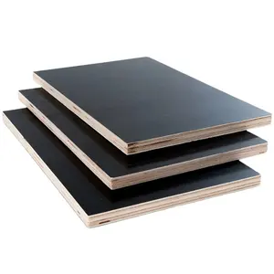 High Quality Waterproof WBP Plywood Sheet 12mm & 18mm Thickness Black Film Faced Wood Building Material Vietnam Construction