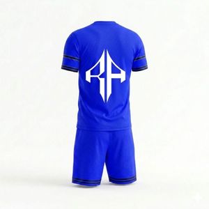 Maillot de football personnalisé pour homme, manches courtes, 100 % polyester, respirant, séchage rapide, qualité supérieure 2026, avec logo personnalisé, été, OEM - Product Image 3
