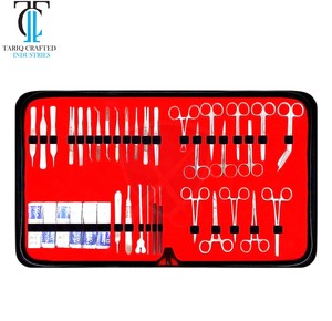 Kit d'instruments de suture en acier inoxydable pour la fermeture des plaies et la formation chirurgicale - Product Image 1