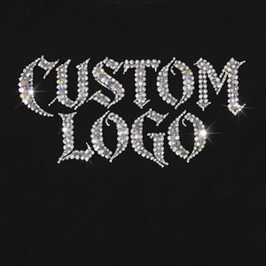 Glory Custom High Quality <b>Rhinestone</b> Tank <b>Top</b> New Trendy Vintage Style 100% Cotton Soft Breathable Fabric For Unisex Street Wear - Product Image 4