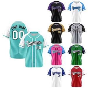 Maillot de baseball et softball pour hommes OEM Rizna, vente en gros, nouvelle collection 2026, blanc, uniformes américains cousus, tissu doux et respirant - Product Image 5