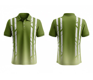 Custom Sublimation Polo Shirt Shield Design High Quality Sportswear for Men Women Youth Quick-Dry Dry-Fit Active Polo - Product Image 4