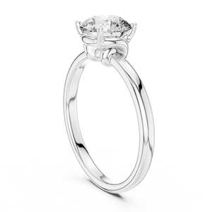 Anillo de Compromiso Personalizado de Plata de Ley 925 con Moissanita - Product Image 3