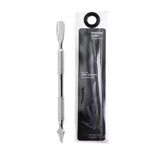 Pousse-cuticules personnalisé très demandé, en acier inoxydable, pour le retrait du vernis à ongles, outils de nettoyage des ongles, pousse-cuticules à pointe acérée - Product Image 3