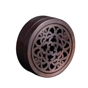 Quemador de Incienso de Madera y Difusor de Aromaterapia con Elegante Diseño de Madera de Sándalo para Bakhoor Religioso, Uso en Primavera/Verano - Product Image 2