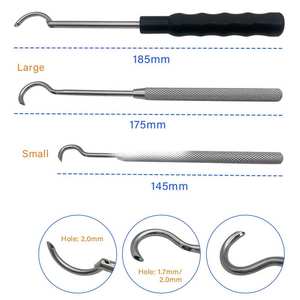 Pasadores de alambre para huesos, guías de alambre de acero inoxidable, instrumentos quirúrgicos ortopédicos veterinarios, herramientas profesionales para cirugía ósea - Product Image 3