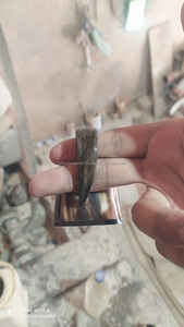 Mini-tasse à shot artisanale de haute qualité, authentique, écologique, souvenir ancien, en corne naturelle véritable polie, pièce d'art - Product Image 3