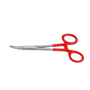 Pinzas Hemostáticas Manuales Premium Mosquito Forceps de 5 Pulgadas, Rectas y Curvas, con Mangos Recubiertos de PVC, de Acero Inoxidable Quirúrgico con Bloqueo - Product Image 5