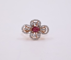 Bague en or jaune massif 14 carats avec diamant de laboratoire rond de 1 carat, bande polie brillante, certifiée IGI GIA, bijoux de fiançailles et de mariage - Product Image 4