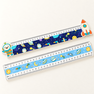 Regla Personalizada con Logotipo, 30 cm, Impresión UV, para Regalo Corporativo, Diseño OEM, Papelería de Oficina y Escolar, Venta al Por Mayor, Bajo MOQ - Product Image 2
