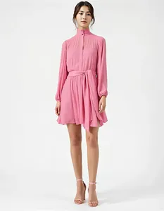 Proveedor OEM ODM de Vietnam, Vestidos Elegantes para Mujer, Moda Personalizada, Material Sostenible, Transpirable, Fácil de Lavar, Envío Rápido - Product Image 1