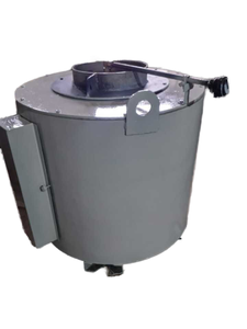 Horno de Baño de Sal de Crisol para Tratamiento Térmico de Cobre, Capacidad de 100 kg, Funciona con Gas Natural, Nueva Planta de Fabricación con Ahorro de Energía - Product Image 3