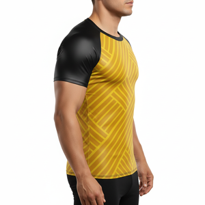 <b>Men</b> Rash Guard Spandex Mma Rash Guard Short Sleeve <b>Compression</b> Bjj Rashgurd <b>for</b> <b>Men</b> - Product Image 1