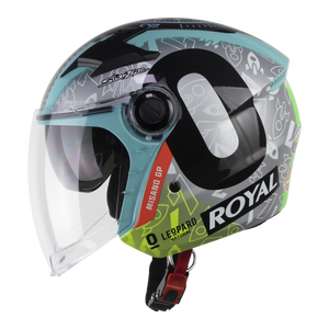 El más vendido del fabricante de Vietnam, casco real de cara abierta, casco de motocicleta, ABS, estética vintage, aprobado por DOT - Product Image 4