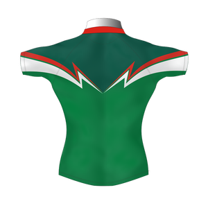 Maillot de rugby rayé rouge, blanc et bleu pour homme, manches courtes, col rond, polyester, ensemble de vêtements de sport respirant - Product Image 6
