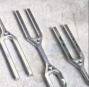 Compre una Diapasón Gigante de Acero Inoxidable de Gran Tamaño con Llave de ADN, Juego de 3 Diapasones Terapéuticos - Product Image 5